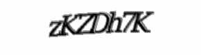 Security check image, please type the characters shown